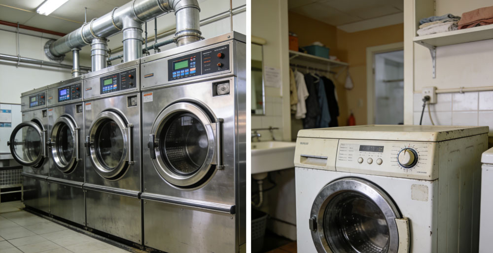 洗衣厂生存之道：投资商用洗衣机，轻松应对高需求(图1)